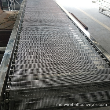 Eye Link Conveyor Belt Untuk Mengemas Mesin Pembungkusan